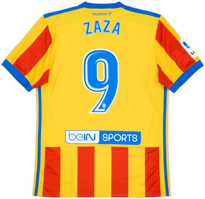 2017-18 Valencia Away Shirt Zaza #9 - 8/10 - (M)