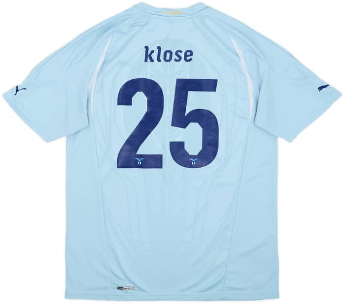 2010-11 Lazio Home Shirt Klose #25 - 8/10 - (L)