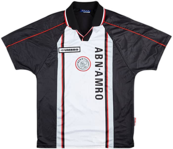 1998-99 Ajax Away Shirt F.De Boer #4 - 8/10 - (S)