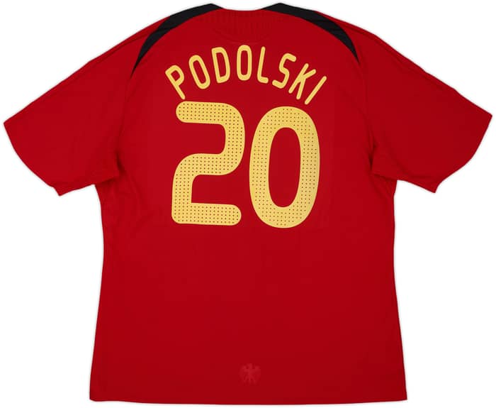 2008-09 Germany Away Shirt Podolski #20 - 8/10 - (XXL)