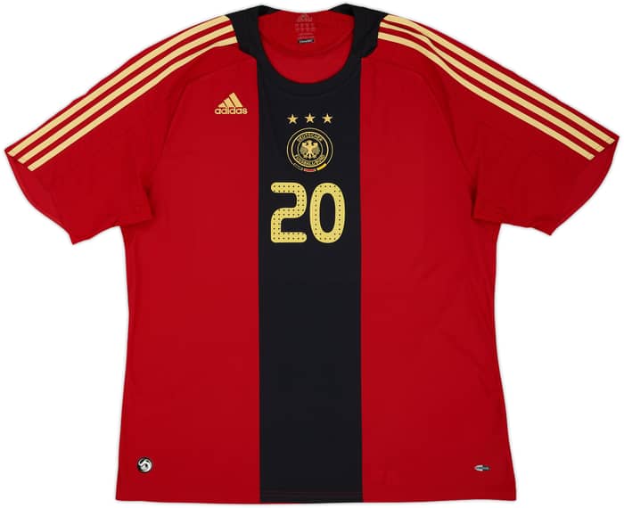 2008-09 Germany Away Shirt Podolski #20 - 8/10 - (XXL)