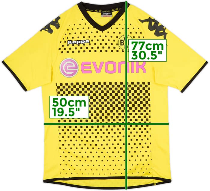 2011-12 Borussia Dortmund Home Shirt - 6/10 - (M)