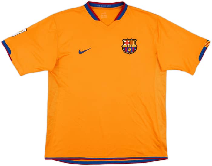 2006-08 Barcelona Away Shirt Messi #19 - 5/10 - (XL)