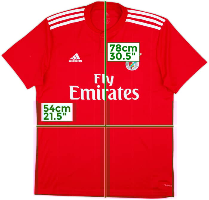 Camiseta de local del Benfica 2018-19 - 8/10 - (L)