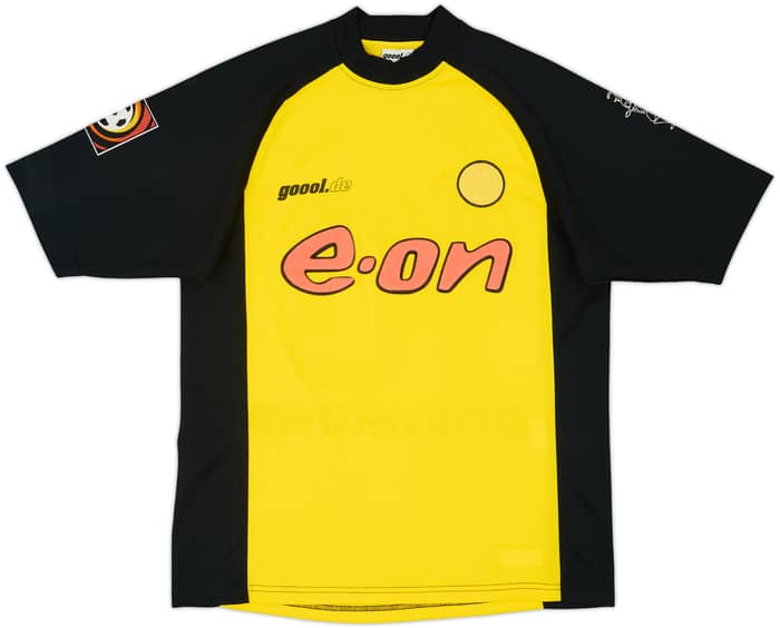 2001-02 Borussia Dortmund Home Shirt Rosicky #10 - 4/10 - (S)