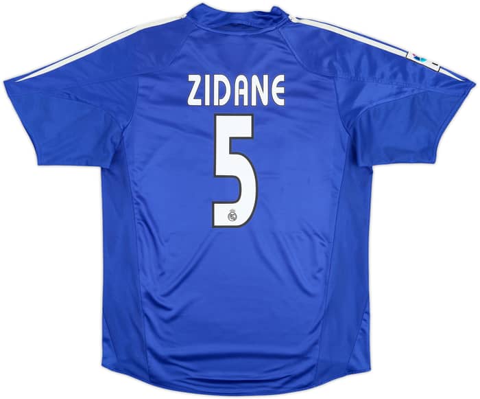2004-05 Real Madrid Third Shirt Zidane #5 - 7/10 - (M)