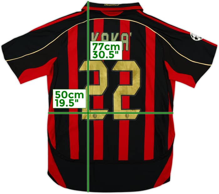2006-07 AC Milan Home Shirt Kaka' #22 - 5/10 - (M)