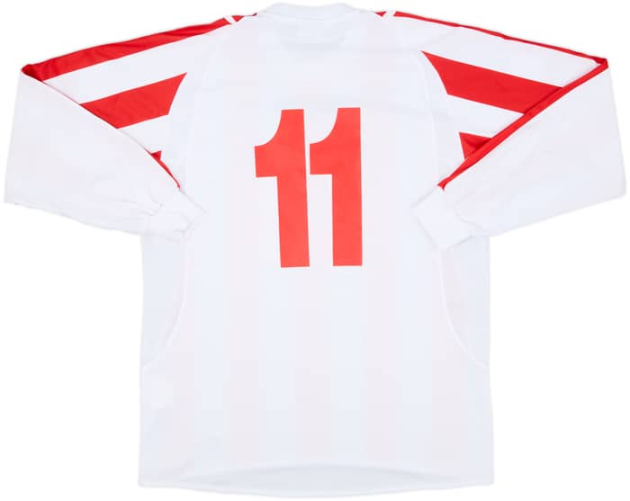 2004-05 Sivasspor Home L/S Shirt #11 - 9/10 - (L)