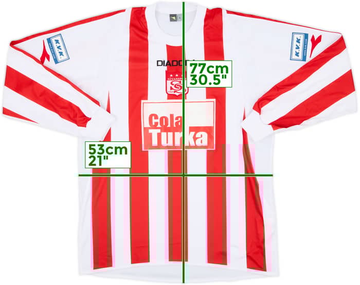 2004-05 Sivasspor Home L/S Shirt #11 - 9/10 - (L)
