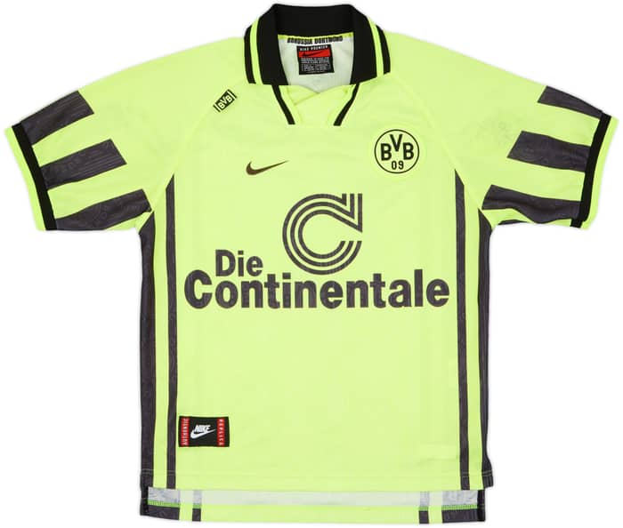 1996-97 Borussia Dortmund Home Shirt Moller #10 - 8/10 - (S)