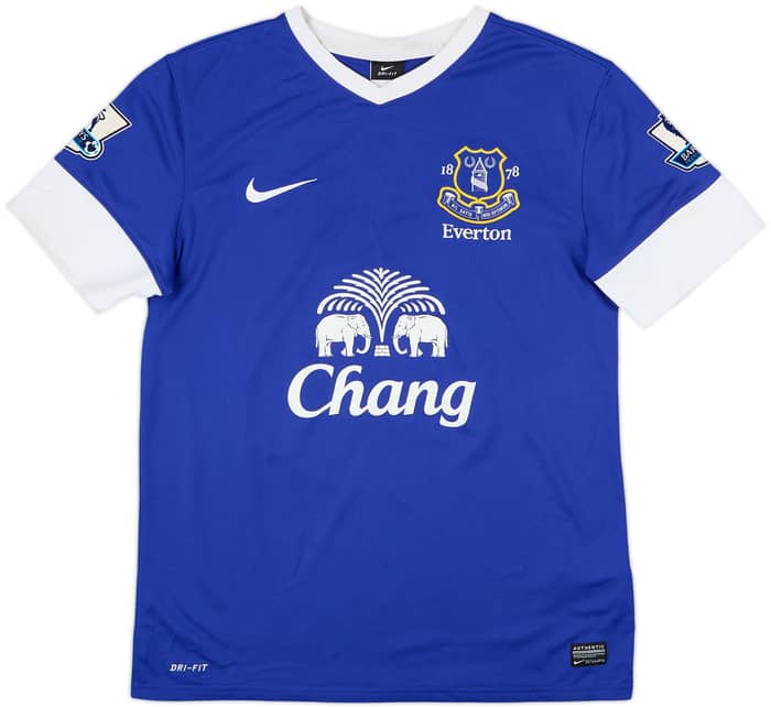 2012-13 Everton Home Shirt Pienaar #22 - 9/10 - (M)