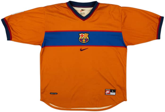 1998-00 Barcelona Third Shirt Rivaldo #11 - 8/10 - (L)