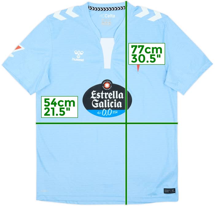 2024-25 Celta Vigo Home Shirt - 8/10 - (L)