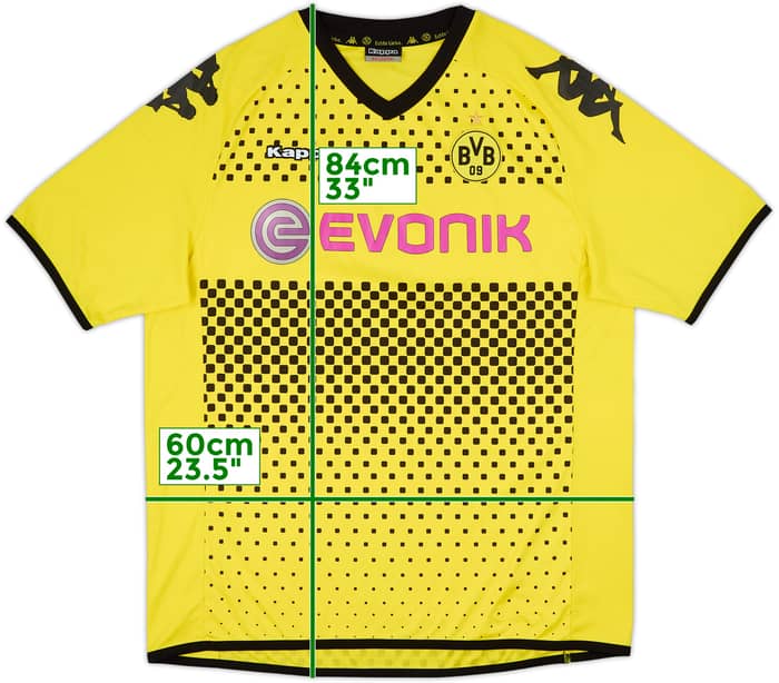 2011-12 Borussia Dortmund Home Shirt - 7/10 - (XXL)