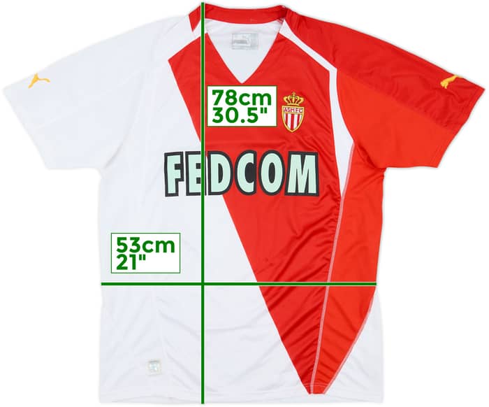 2004-06 Monaco Home Shirt - 7/10 - (XL)