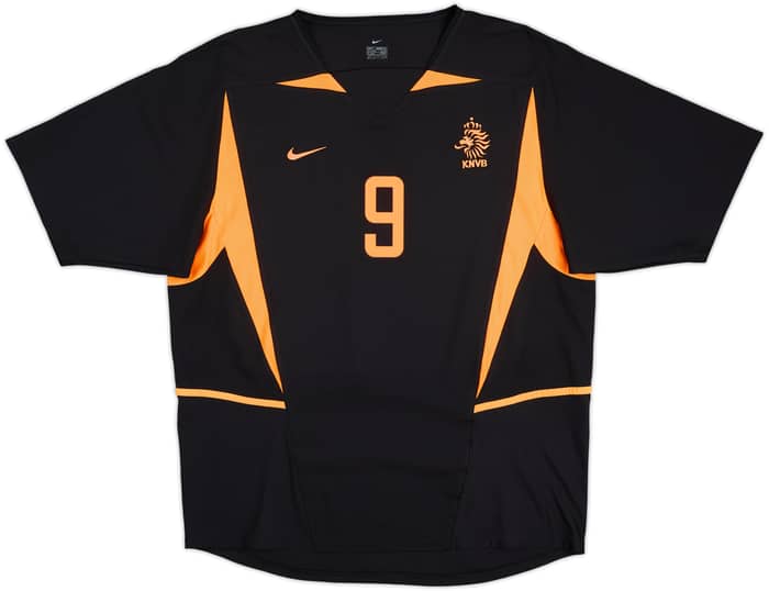 2002-04 Países Bajos Camiseta Visitante V.Nistelrooy #9 - 9/10 - (L)