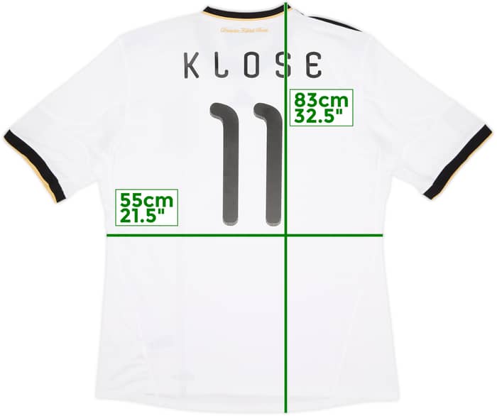2010-11 Germany Home Shirt Klose #11 (XL)