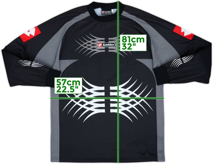 1990s Lotto Template GK Shirt #1 - 8/10 - (L)