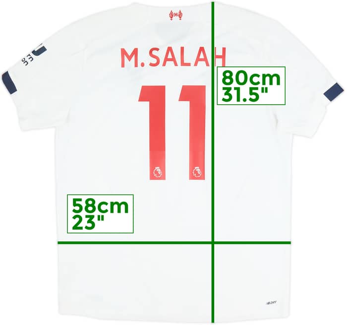 2019-20 Liverpool Camiseta Visitante M.Salah #11 - 6/10 - (XL)