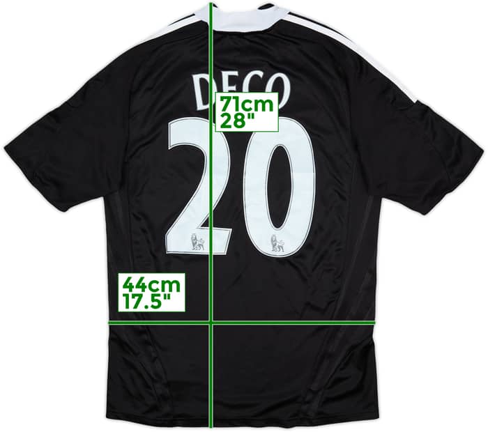 2008-09 Chelsea Away Shirt Deco #20 - 5/10 - (S)