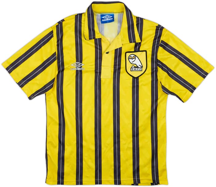 1992-93 Sheffield Wednesday Away Shirt Waddle #8 - 8/10 - (S)