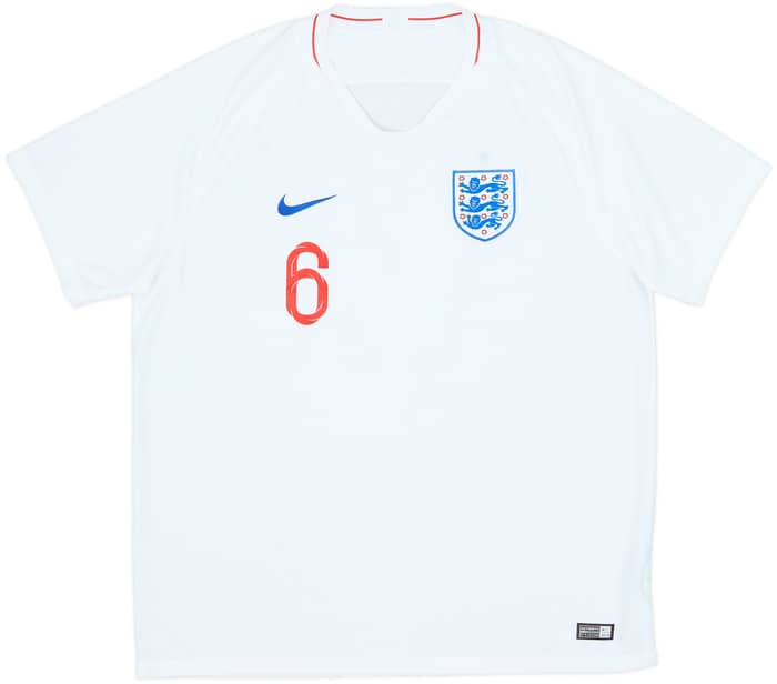 2018-19 England Home Shirt Maguire #6 - 8/10 - (XXL)