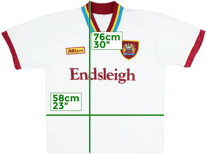 1995-96 Burnley Away Shirt - 9/10 - (XL)