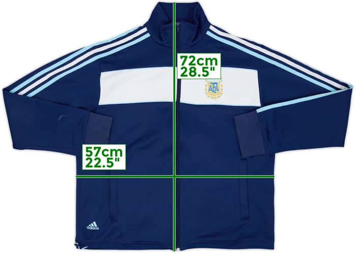 2005-06 Argentina WC 2006 adidas Track Jacket - 7/10 - (L)