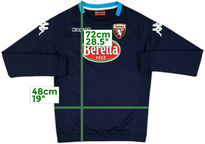 2013-14 Torino Kappa Training Top - 8/10 - (M)