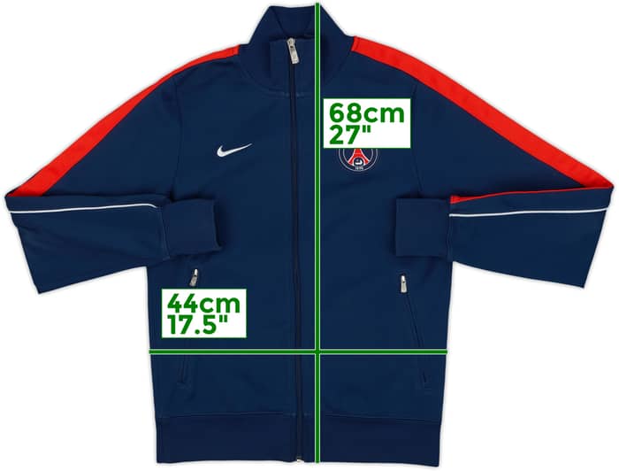 2013-14 Paris Saint-Germain Nike Track Jacket - 8/10 - (S)