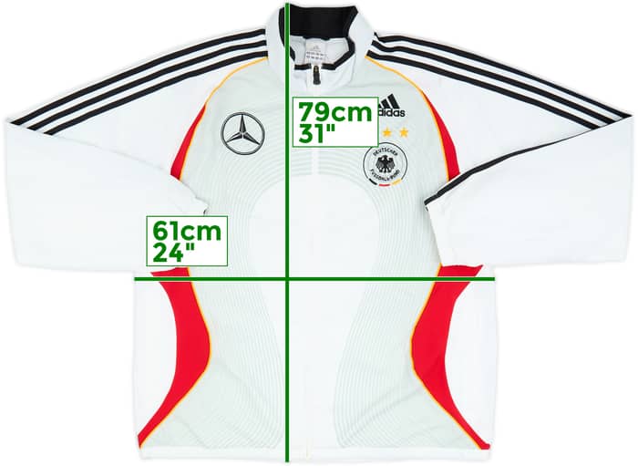 2005-06 Germany adidas Track Jacket - 8/10 - (L)