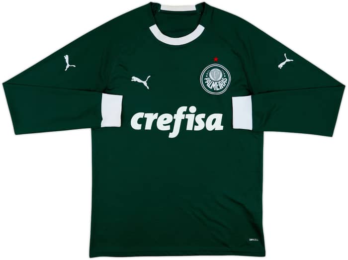 2019 Palmeiras Home L/S Shirt - 6/10 - (M)