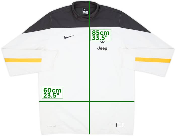 2014-15 Juventus Nike Drill Top - 7/10 - (XL)