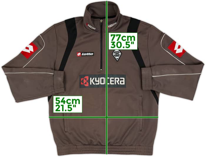 2006-07 Borussia Monchengladbach Lotto 1/4 Zip Training Top - 5/10 - (XL)