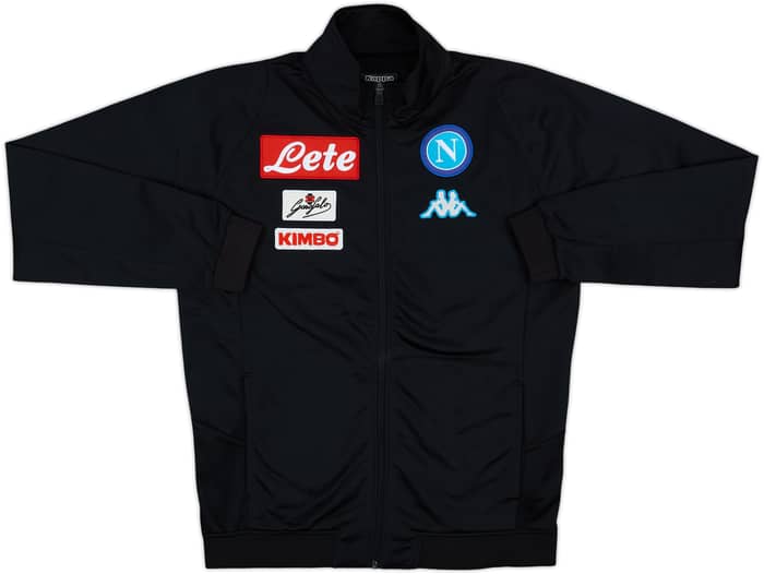 2016-17 Napoli Kappa Track Jacket - 9/10 - (M)