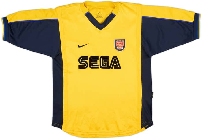 1999-01 Arsenal Away Shirt - 8/10 - (L.Boys)