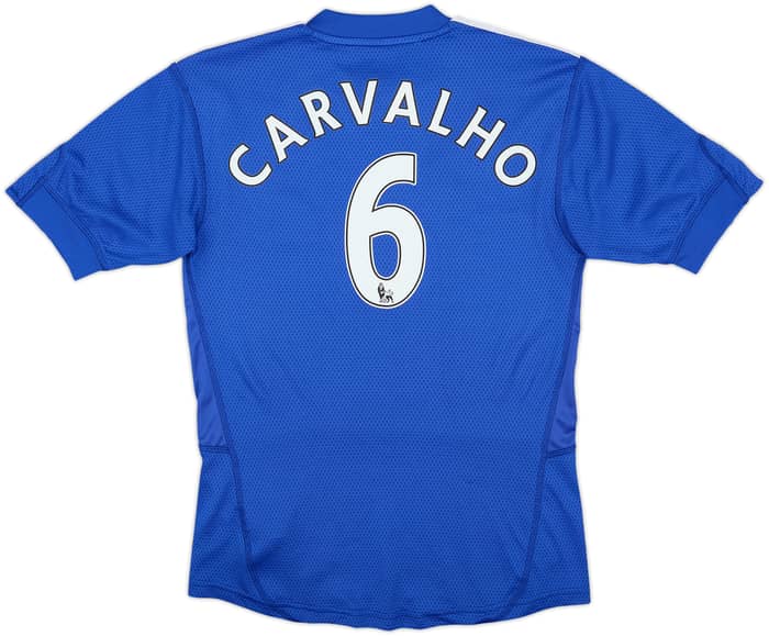 2009-10 Chelsea Home Shirt Carvalho #6 - 9/10 - (XS)