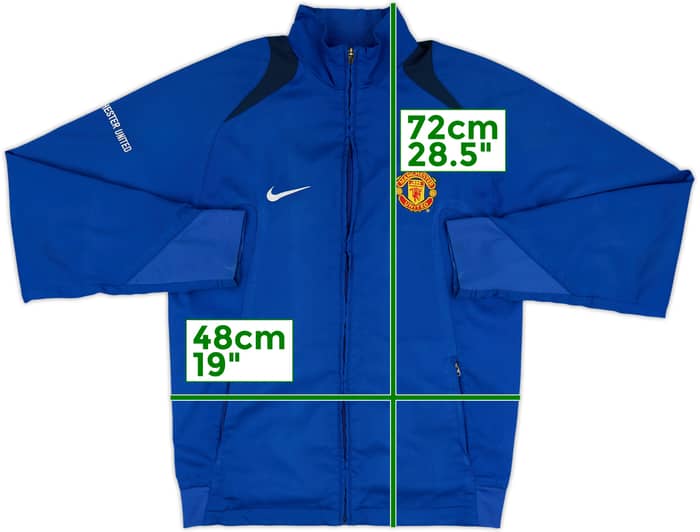 2005-06 Manchester United Nike Track Jacket - 7/10 - (S)