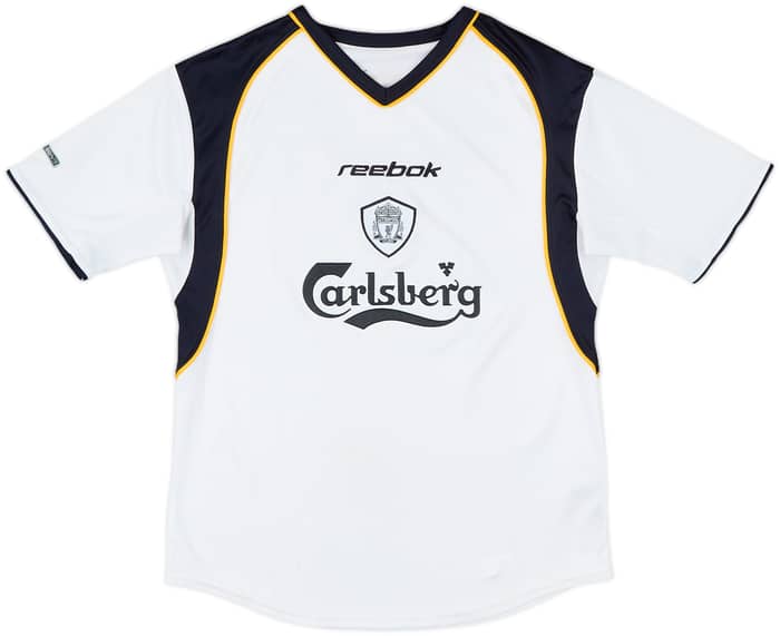 2001-03 Liverpool Away Shirt - 7/10 - (M.Boys)