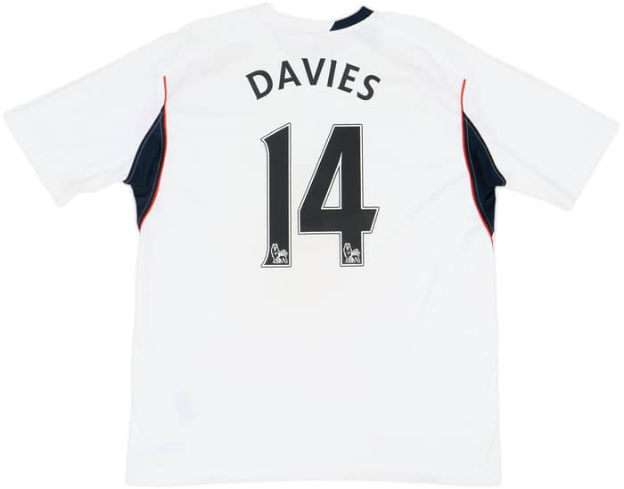 2007-08 Bolton Home Shirt Davies #14 - 6/10 - (XL)