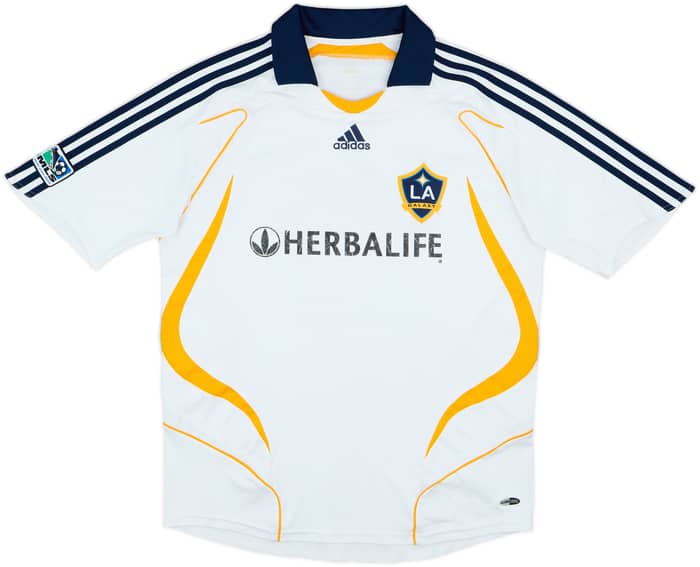2007-08 LA Galaxy Home Shirt Beckham #23 - 5/10 - (L)