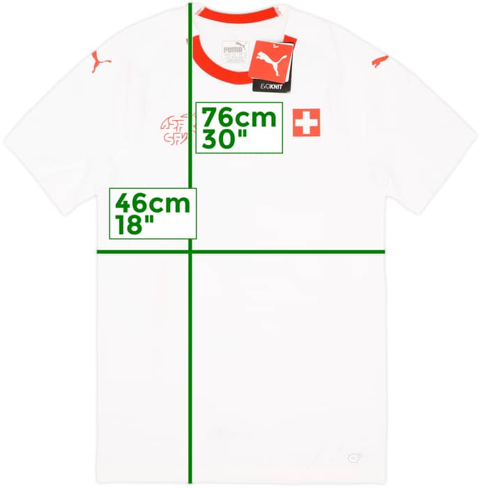 2018-20 Switzerland Authentic Away Shirt (XL)
