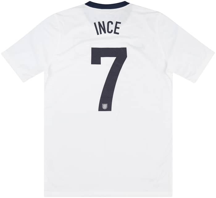 2013 England U-21 '150th Anniversary' Match Issue Home Shirt Ince #7