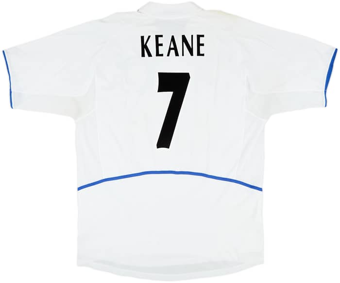 2002-03 Leeds United Home Shirt Keane #7 - 6/10 - (XXL)