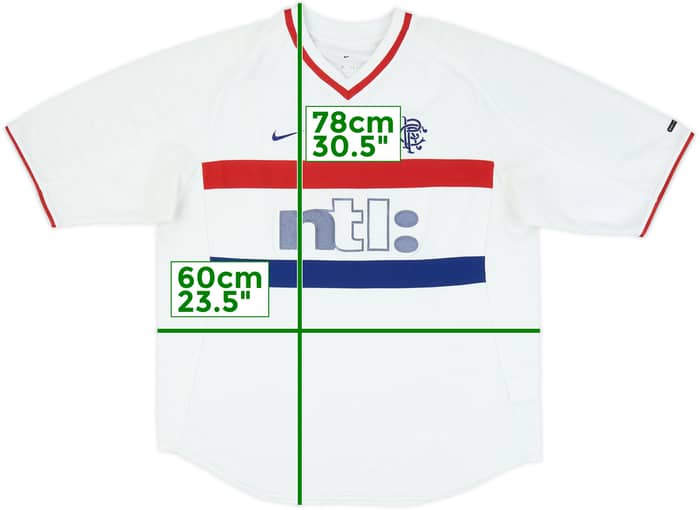 2000-01 Rangers Away Shirt - 8/10 - (L)
