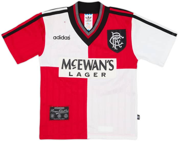 1995-96 Rangers Away Shirt - 5/10 - (6-7 Years)
