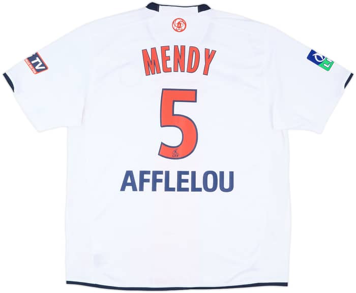 2007-08 Paris Saint-Germain Away Shirt Mendy #5 - 8/10 - (XL)