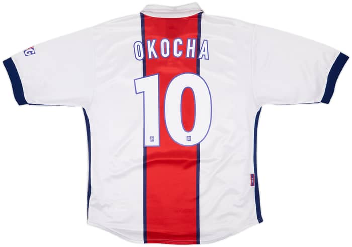 1998-99 Paris Saint-Germain Away Shirt Okocha #10 - 8/10 - (L)