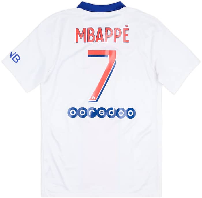 2020-21 Paris Saint-Germain Away Shirt Mbappe #7 - 6/10 - (S)