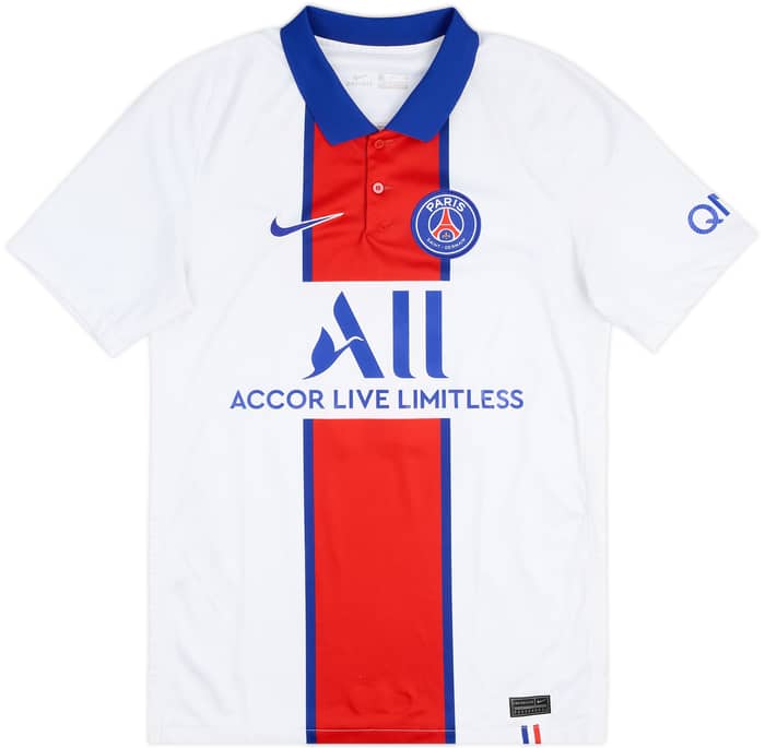 2020-21 Paris Saint-Germain Away Shirt Mbappe #7 - 6/10 - (S)